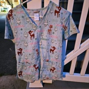 Rudolph Scrubs